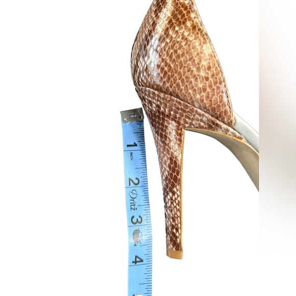 JOAN & DAVID DASIONA Multi Siona ankle strap 4 inche high heels size 8M EUC - Picture 2 of 11